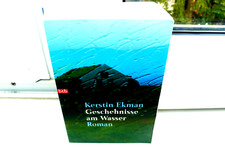 BUCH GESCHEHNISSE AM WASSER KERSTIN EKMAN ROMAN TASCHENBUCH BOOK !!!!!!!!