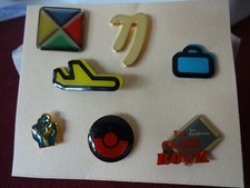 7 verschiedene Pins,   selten Rarität Sammler