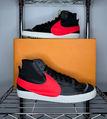 メンズ　Nike Blazer Mid ブラック/レッド 海外限定 NIKE SB ZOOM BLAZER MID 