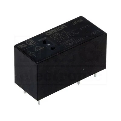 Relè Relay OMRON 24v 12a 1scambio nc no spdt G2RL-1 24VDC G2RL1 24VDC G2RL1 24DC