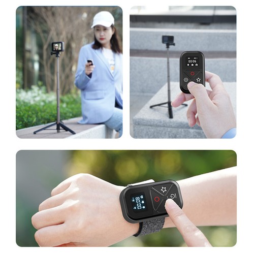 Bluetooth Remote Controller With Cable For GoPro hero 10 9 8 Max Camera Phone - Picture 17 of 19