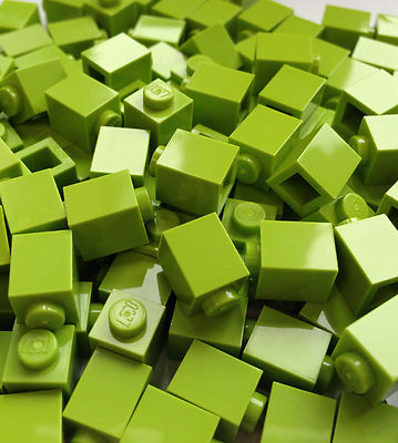Lego 3005 Stein 1 x 1 Limette GROSSE MENGE 50er-Packung - KOSTENLOSER VERSAND!