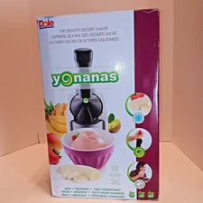 Dole Yonanas Original Healthy Frozen Dessert Maker Machine New Open Box