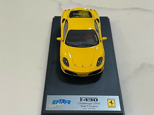 1/43 BBR FERRARI F430 CHALLENGE 2005 TEST FIORANO LIMIT 200 PIEZAS (47/200) BG289B - Imagen 3 de 5