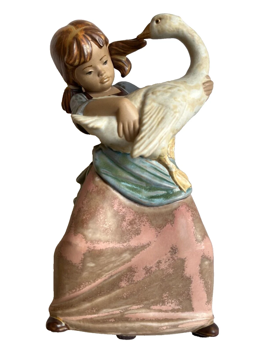 Lladro Goose Girl for sale | eBay