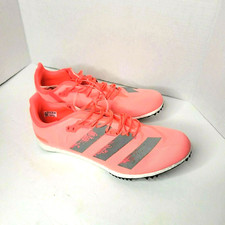 Adidas Track Field Adizero Avanti Boost Shoes Men's 12.5 Spikes Pink New Unworn
