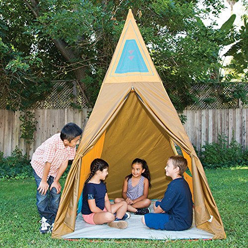 "Pacific Play Tents tenda a teepee gigante per bambini - 60"" x 60"" x 96" - Foto 3 di 8