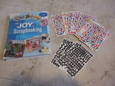 Scrapbook Supplies-book stickers