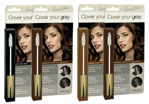 Mascara Cheveux Jennyhouse Self-up Hair Cover N°2 Marron Foncé - 2 Tubes De 8ml Neufs