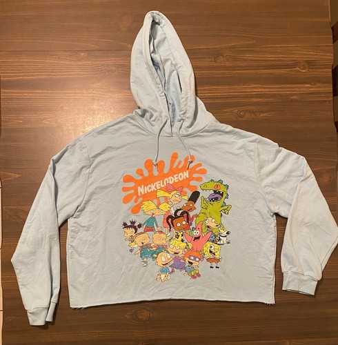 Nickelodeon Sweater Hoodie Light Blue 
