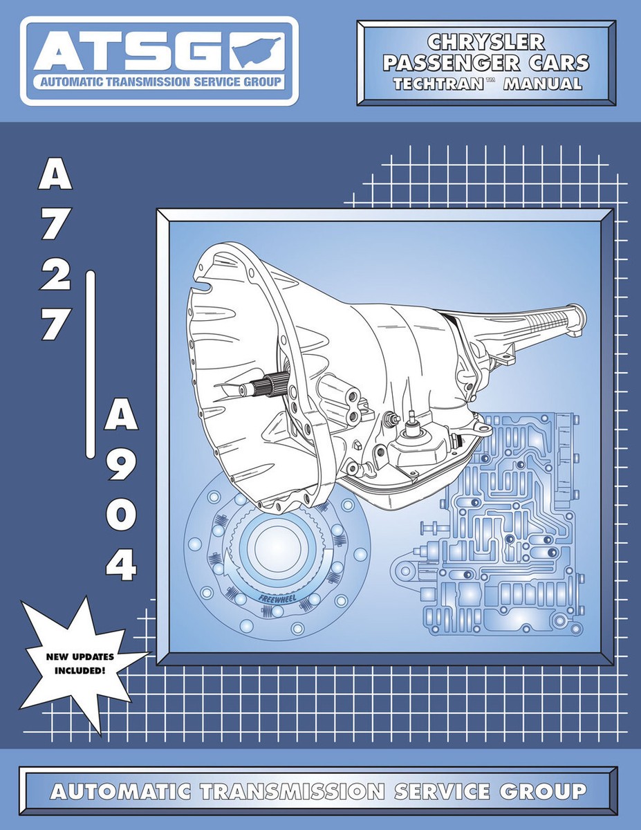 ATSG Dodge A727 TF8 36RH 37RH A904 30RH 31RH 32RH Transmission