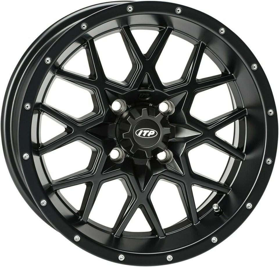 JUEGO DE 4 LLANTAS ITP HURRICANE 14" RZR 500/570/800/900/1000 XP POLARIS Negro Foto 2 de 3