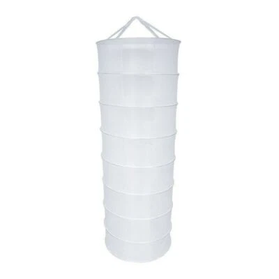 GROW TOOLS Stendibiancheria Idroponica 8 Livelli Rete Essiccatore Piante Raccolta Staccabile