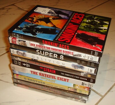 NEW 11  Movie Collection  (DVD) G Clooney, Tom Cruise, Samuel Jackson, J Statham