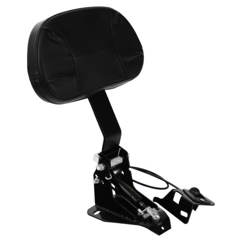Adjustable Driver Backrest Pad w/Mounting Kit Fit For Harley Touring 2009-2024 - Bild 3 von 12
