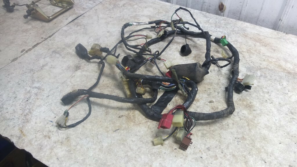 87 Kawasaki ZX1000A ZX1000 ZX 1000 A 1000R Wire Wiring Harness