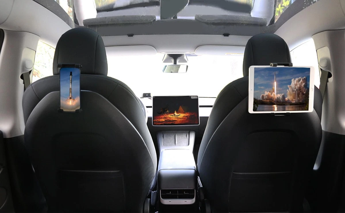 Tesla model 3 back sale seat ipad mount