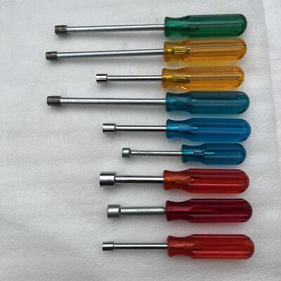XCELITE 9 PIECE NUT DRIVER LOT USA | eBay