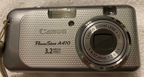 Canon PowerShot A410 3.2 Megapixels Camera E18 Error For Parts Or Repair - Picture 2 of 8