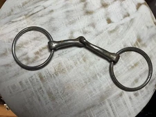 Horse Tack - 5” Loose Ring Snaffle Bit