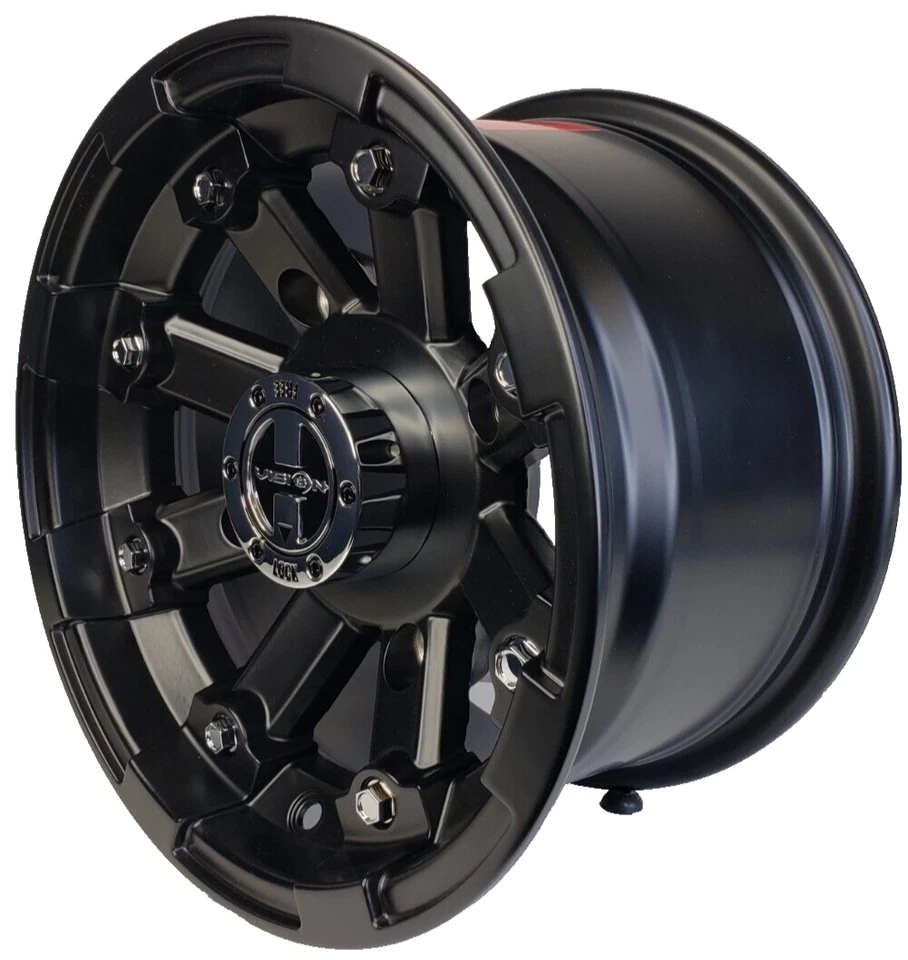 Polaris ATV RIM WHEEL 12x8 4/156 4+4 DOT RZR Ranger Ace Sportsman General Brutus — 第 3/4 张图片