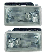 Headlights Front Lamps Pair Set for 91-96 Dodge Dakota Left & Right