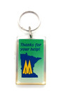 Vintage Minnesota Smokey The Bear Wildfire Prevention Keychain Keyring — photo 2