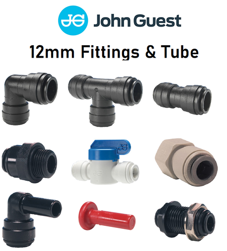 John Guest - Kit Tubo Flessibile Per Rubinetto Monoblocco M10, 12 Mm, Per Camper, Roulotte, Barche - Foto 12