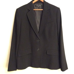 anne klein black coat