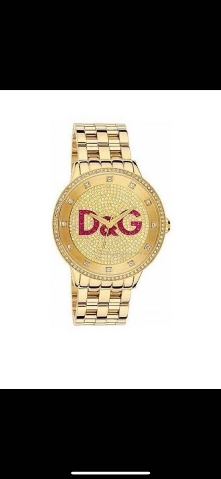 Orologio D&g Dolce & Gabbana Unisex Prime Time Dw0377 acciaio dorato