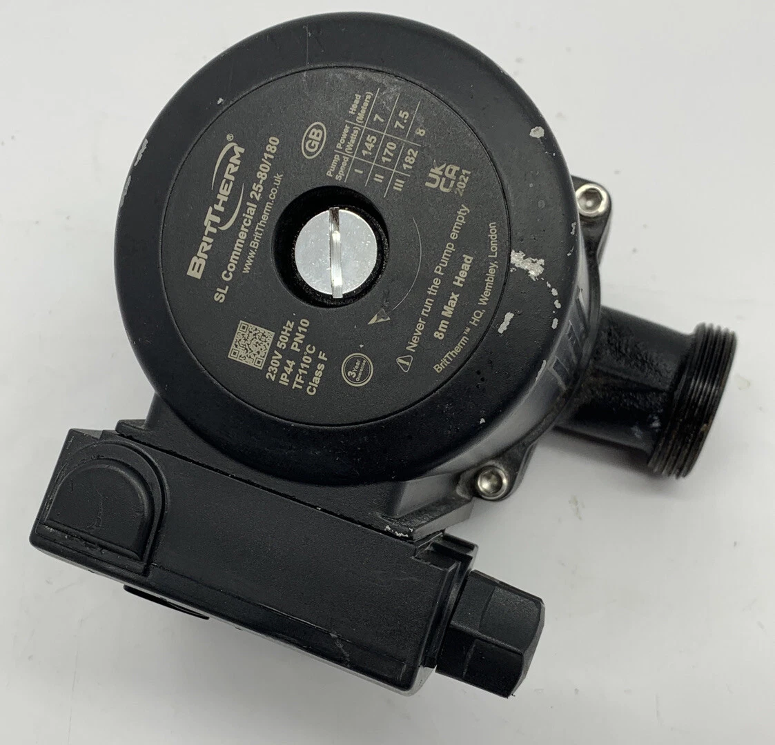 BritTherm SL25 25-80/180 Commercial Central Heating Circulator Pump | eBay