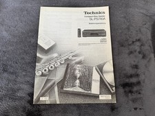 Instrukcja obsługi Technics do SL-PS740A w dobrym stanie