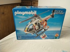 Playmobil 5542 Firefighting Rescue Helicopter Set
