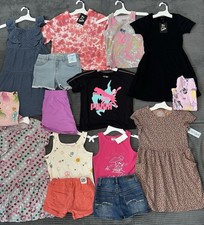 Huge Lot Girls Size 7 8 Summer Clothes NEW EC Dress Justice Jeans Shorts DKNY