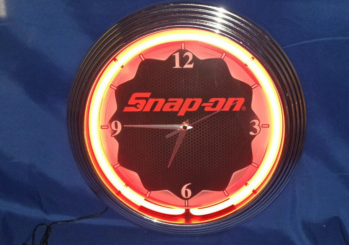 Snap-on Red Collectible Advertising Clocks for sale | eBay