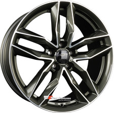 18 Zoll 2DRV by WHEELWORLD WH40 Felgen 5x112 ET49 Dark Gunmetal Hochglanzpoliert