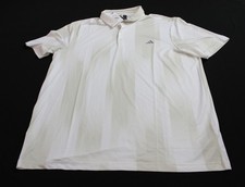 Adidas Men's Ultimate365 Radiant Print Polo EH6 White/Alumina Size XL NWT