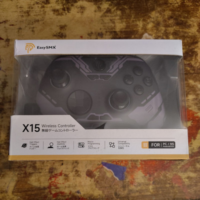 EasySMX X15 Wireless Controller with Hall Joystick & Trigger, Macro Programming
