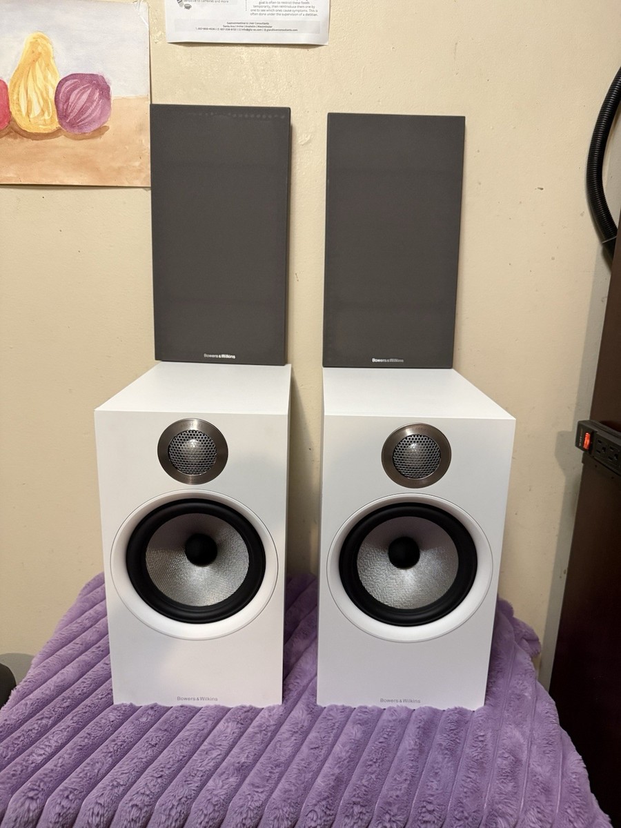 606S2AE　Bowers & Wilkins　B&W Bowers & Wilkins B&W 606 S2 Bookshelf Speakers White Pair | eBay