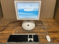 Apple iMac G4 Desktop Computer 2002 M6498 with Keyboard  Mouse Tested Working