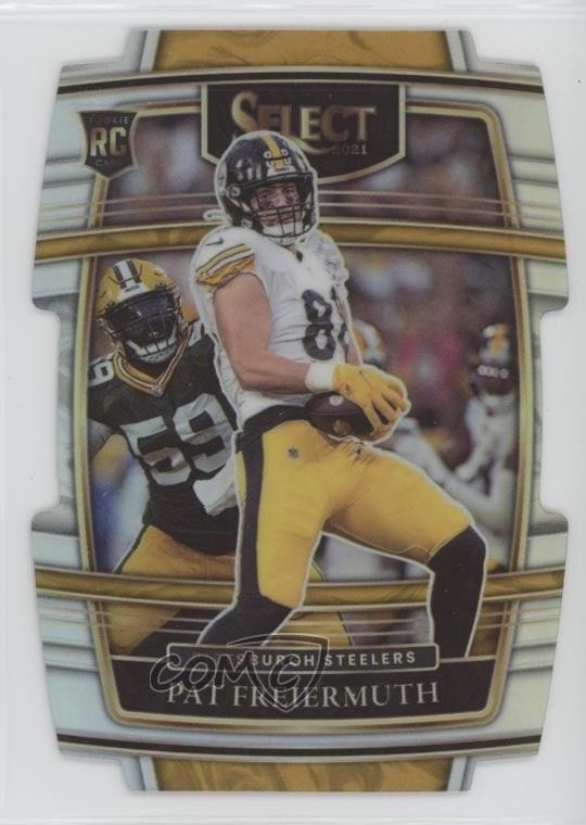 2021 Panini Select Concourse Silver Prizm Die-Cut Pat Freiermuth #59 1qb9