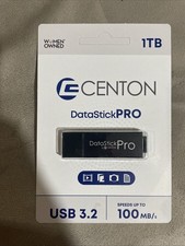 Centon DataStick Pro 1TB USB 3.2 Type A Flash Drive Black C1-U3P6-1T BRAND NEW