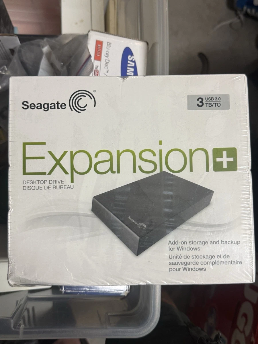 Seagate 3 TB Desktop External Hard Disk Drives for sale - eBay