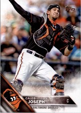 2016 Topps #513 Caleb Joseph - BB