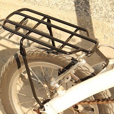 14" Bike Rear Mount Rack Lightweight Easy Installation Bicycle Cargo Rack