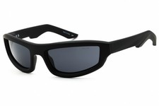 NIKE LUCENT FLASH EV24050 010 Sunglasses Matte Black Frame Gray Lenses 56mm