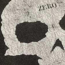 Vintage Zero Skateboards Skull Logo T Shirt Medium No Tags VERY worn 96 97