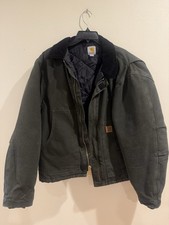 Carhartt J22 Traditional Jacket Moss MOS Vintage Mens Large