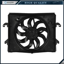 Electric Radiator Fan Assembly For 2019 2020 2021 2022 2023 Ram 1500 Classic