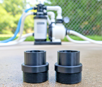 #ad Pool Adapter for Intex Bestway Pools – Connect to 50mm Standard Heat Pump $21.49